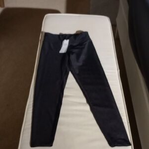 Collectiva noir new ALBA with tags shiny Black Leggings size small